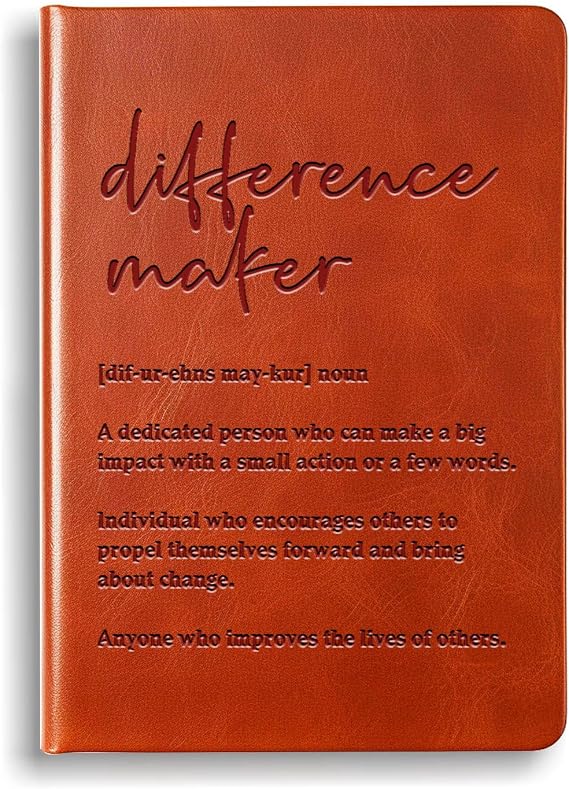 Difference Maker Journal Social Work Gift (difference maker)