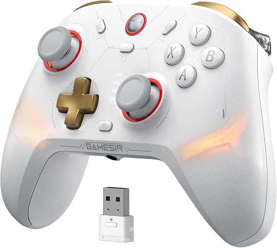 GameSir Cyclone2 TMR Controller 1000HZ Polling Rate Gamepad with Hall Trigger/Micro Trigger Controller PC 5 Million High-Durability Micro Buttons Software Adjustable Rear Button 6-Axis Gyro Gaming