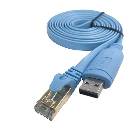 DSD TECH SH-RJ45P USB to Console Cable with PL2303GT chip for Routers Switches 3M/10FT