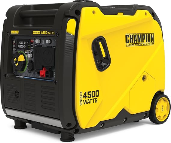 Champion Power Equipment 4500-Watt RV Ready Portable Inverter Generator with Quiet Technology and