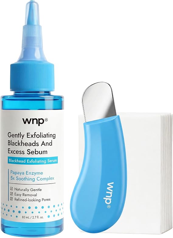WNP Facial Sebum Softener Cleansing 3-in-1 Set, for Blackhead, Oil Control