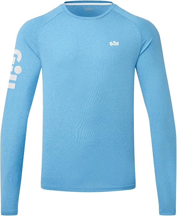 Gill Fishing Mens Infinity Long Sleeve Top - UPF 50+ Sun Protection, Quick Dry & Moisture Wicking