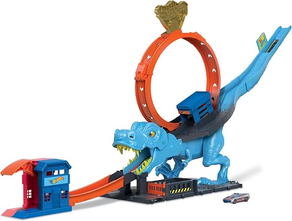 Hot Wheels HW City T-Rex Chomp Down TVD HKX42