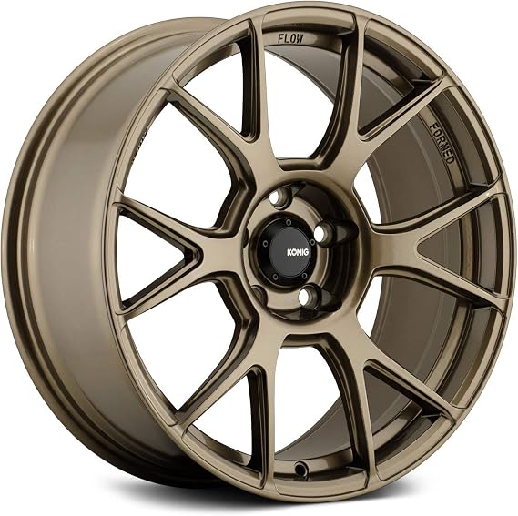 Konig 56BZ AMPLIFORM 18x8.5 5x114.3 +45et 73.00mm Gloss Bronze wheels