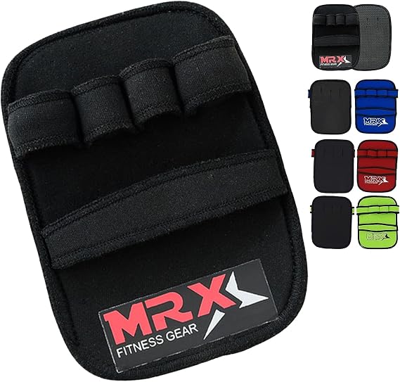 MRX Weight Lifting Grip Pads Workout Gloves for Womens | Pull up Grip Pads Weightlifting Grip Pads Neoprene Hand Grips | Eliminate Sweaty Hands Gym Gloves Body-Building Fitness for Men