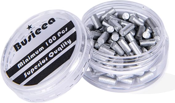 100Pcs Lighter Flints, Flint Replacement Refills, All - Purpose Refills Suitable for Both Zippo and Clipper Lighters, Silvery