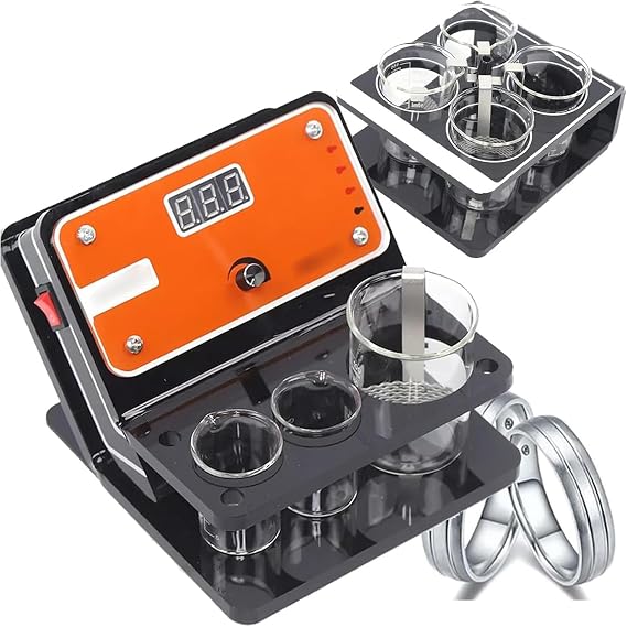 Plating Machine Gold Plating Kit,Jewelry Silver Gold Electroplating Processing Tools Electroplating Pen for Plating with Gold, Silver,Rose Gold,Nickel Electroplating Solutions