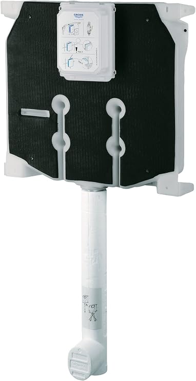 GROHE 38863000 Skate DF WC Flushing Cistern Wall Plate - Alpine White