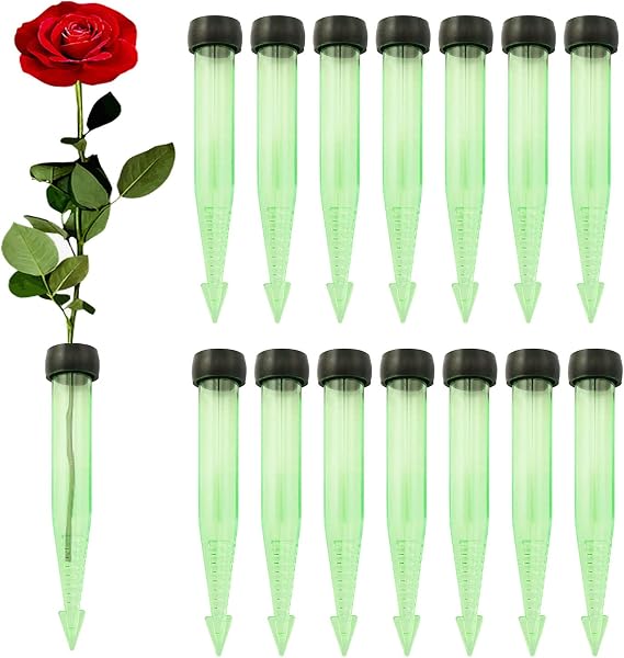 XGNG 36PCS Floral Water Tubes, Rose Flower Water Tubes, for Flower Arrangement