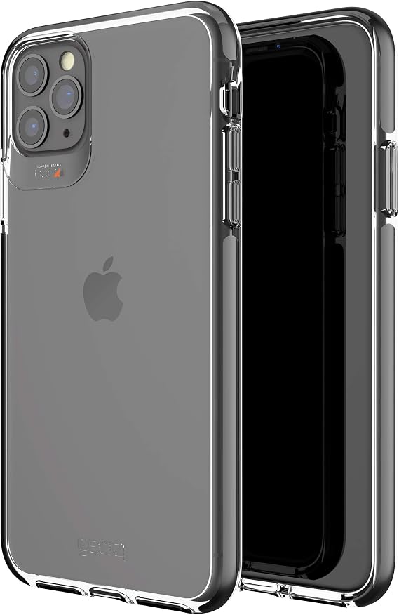 Gear4 - Piccadilly Designed for Apple iP11 Pro Max Case, Advanced Impact Protection by D3O - Black (36570)