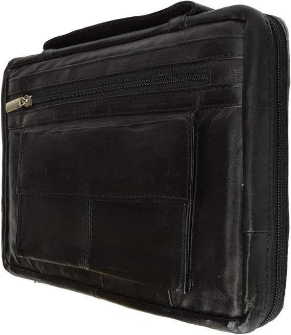 Marshal Leather Book Covers/Bible Covers with Handle (Small)