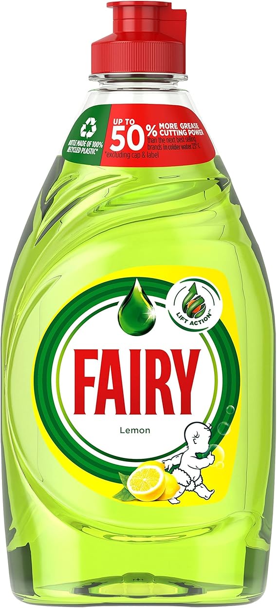 Fairy Lemon Washing Up Liquid, 320ml