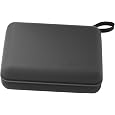 Universal Car Trunk Organizer with Handles, Waterproof EVA, Black, Classic Style, Zippered Pocket, Multiple Compartments, 22x18x7cm