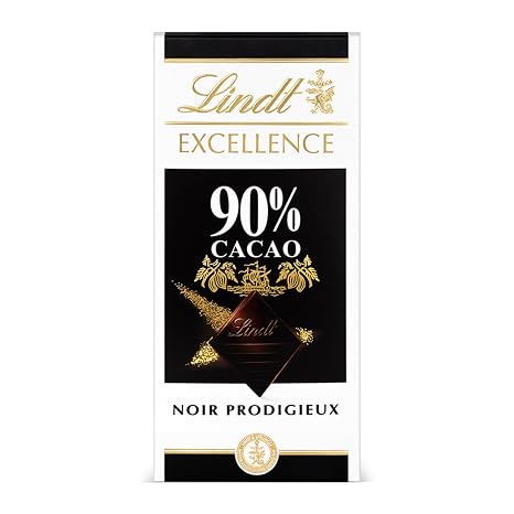 Lindt Chocolate Excellent 90% Mild 100 g Bar Gift
