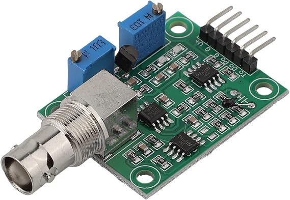 PH Sensor For Arduino, PH0-14 Value Detect Sensor Module + PH Electrode Probe BNC, PH-Value Detection Sensor Module Kit Detection Regulator Soil Water Quality Acid- Concentration Sensor (pH module)