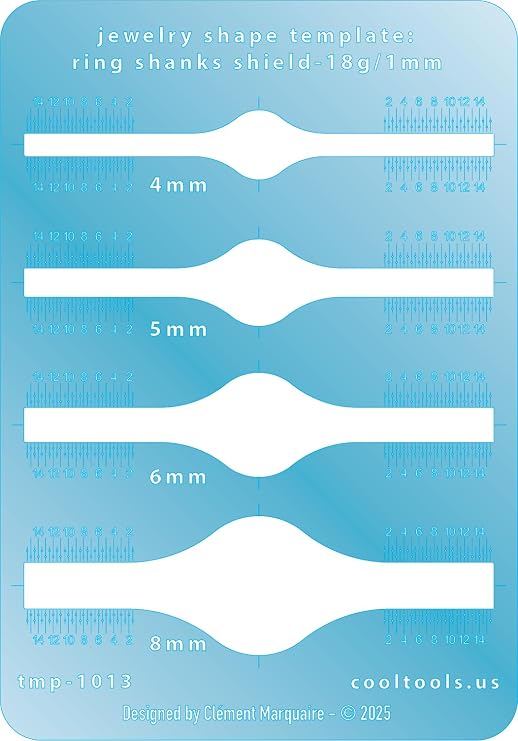 Ring Shank Template - Shield
