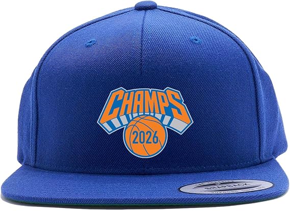 Jalen Brunson New York Champions Championship Hat Cap Blue