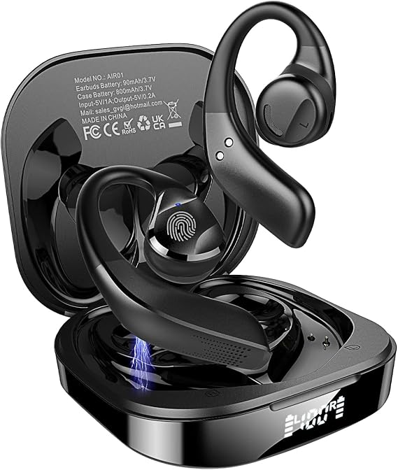 BANIGIPA Open Ear True Wireless Earbuds with Immersive Premium Sound