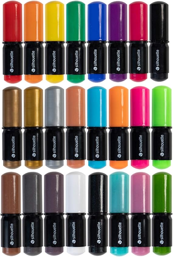 Silhouette Cameo 24 Pack Sketch Pens - Updated for Cameo 4, Fits All Portraits & Curios