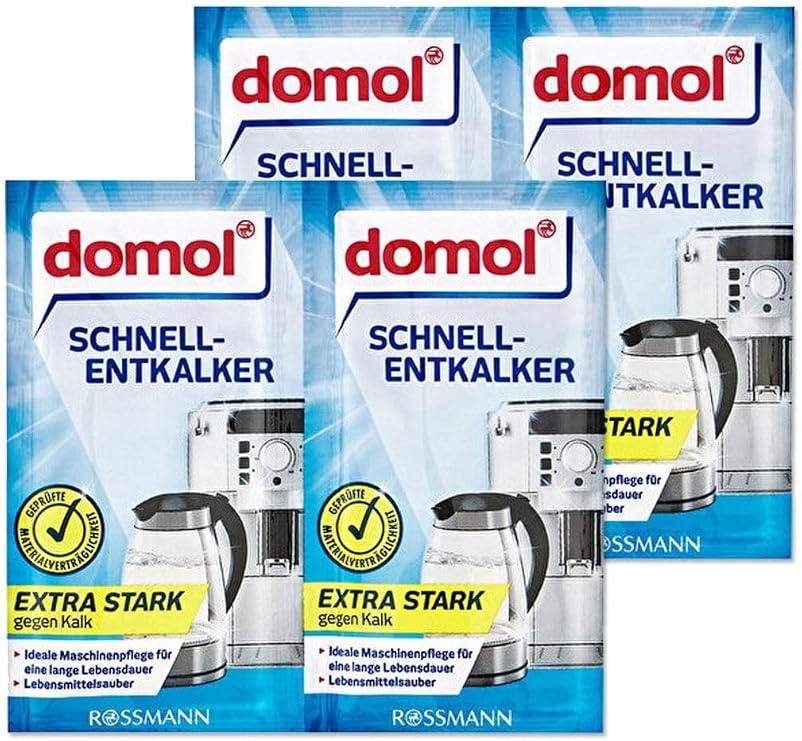 Domol Kettle Kahve Makinesi Kireç Çözücü Toz 2'li Paket (2 Adet)