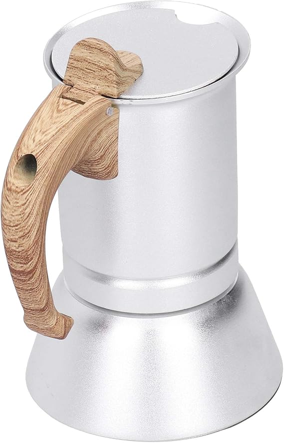 Stovetop Espresso and Coffee Maker, Classic Italian Style 3 Espresso Cup Moka Pot for Classic Italian and Cuban Cafe Brewing, Cafeteria