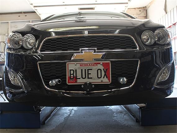 Blue Ox BX1703 Baseplate fits 2012-2020 Sonic Includes LS LT LTZ RS | Solid Durable Connection | Keeps Dirt and Debris Out | Easy Removable Arms | Seamless Look