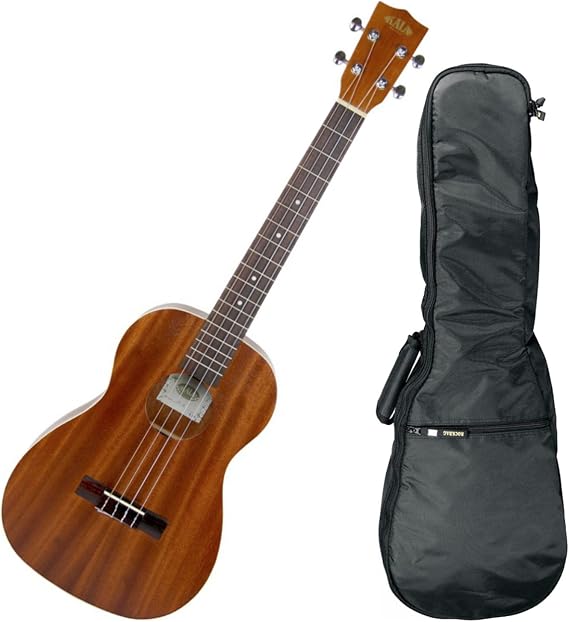 Kala KA-B Baritone Mahogany Ukulele with 10mm Padded Gig Bag