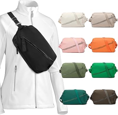 BOSSTIN Small Gym Bag for Women Men, Small Duffle Bag Crossbody Bags for Women, Lightweight Compact Sports Bag for Gym Work Fitness Travel, 3 in 1 Workout Bag-Black