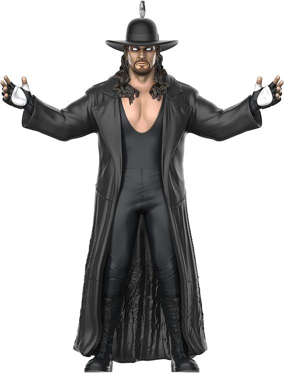 Hallmark Keepsake Plastic Christmas Ornament 2022, WWE Undertaker