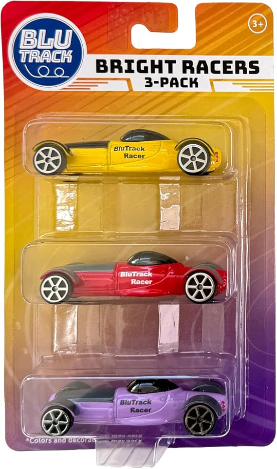 Blu Track Racers (3 Pack)