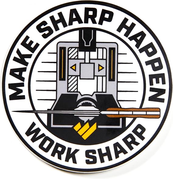 Work Sharp Knife Sharpening Sticker, Water Bottle Vinyl Sticker