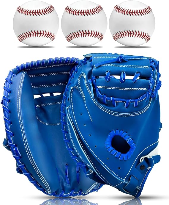 Catchers Mitt 33" + Baseballs