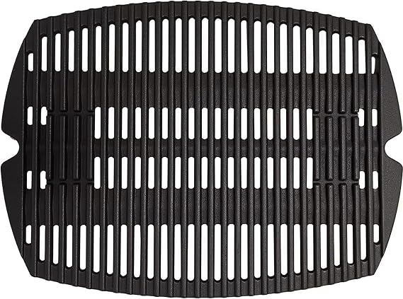 7644 7582 Grill Grates Replacement Parts for Weber Q100 Q1000 Series Parts Weber Baby Q Cast Iron Grill Grate Q120 Q1200 Q1400 50060001 51010001 51040001 51060001 51070001 51080001 65465 65810 1 Pack