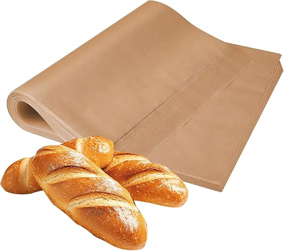 150PCS Baking Paper Sheets, 20x30cm Unbleached Parchment Paper Precut Non Stick Greaseproof Sheets for Baking, Cooking, Air Fryer, Oven, Grilling and Food Preparation