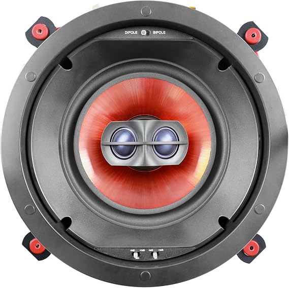 BIC America AU820 8-inch Three-Way Thin Bezel Ceiling Speaker (Single)