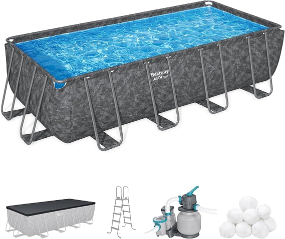 Bestway APX 365 18' x 9' x 52" Above Ground Pool Set with Sand Filter Pump