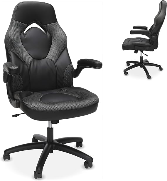 RESPAWN 3085 Gaming Chair, Ergonomic Office Chair, Headrest, Flip-Up Arms