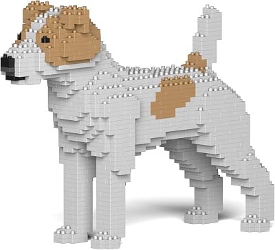 JEKCA Jack Russell Terrier 01S-M03 | Dog Plastic Building Blocks | Age 14