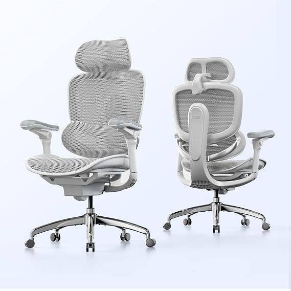 SIHOO Doro C300 Pro V2 Office Chair, Full-Body Adaptive Support, White