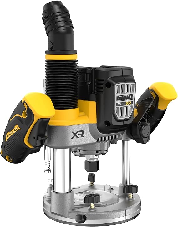 DEWALT 20V MAX XR 2-1/4 Peak HP Plunge Router (Tool Only) (DCW620B)