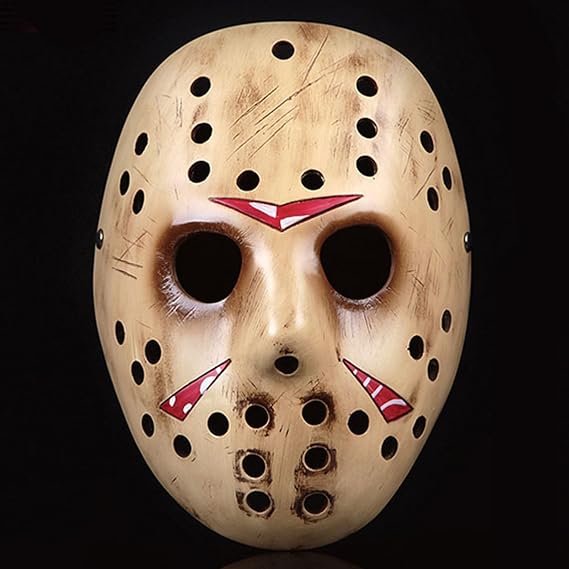 Freddy vs Jason Hockey Cosplay Mask Resin Halloween Dance Party Costume Mask Props