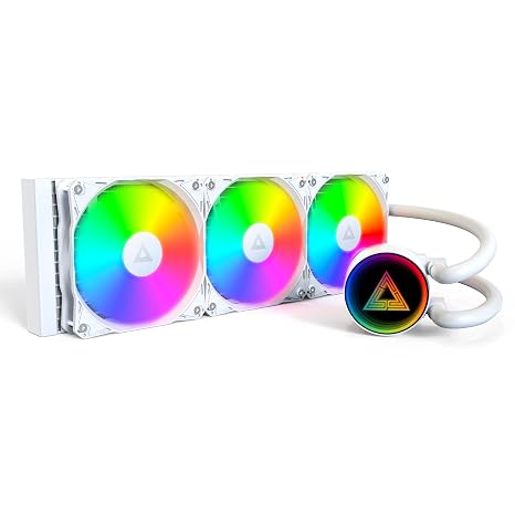 MONTECH All-in-One Water Cooling CPU Cooler 14.2 inches 360 mm ARGB White