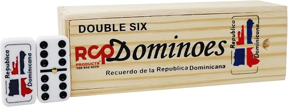 Dominoes Double 6 Tiles. 28 Pieces Dominoes for Adults
