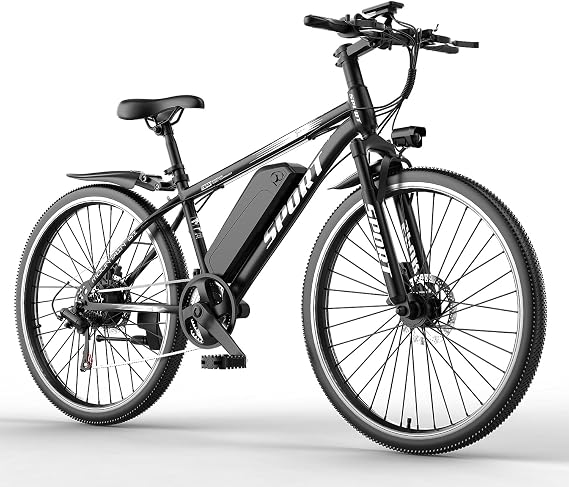 Electric Bike for Adults - Peak 1500w Motor Ebike, 25MPH/ 65Miles, 26" Electric Mountain Bike with 48V Removable Battery, 7-Speeds, Commuter Electric Bicycle for Adults & Teens