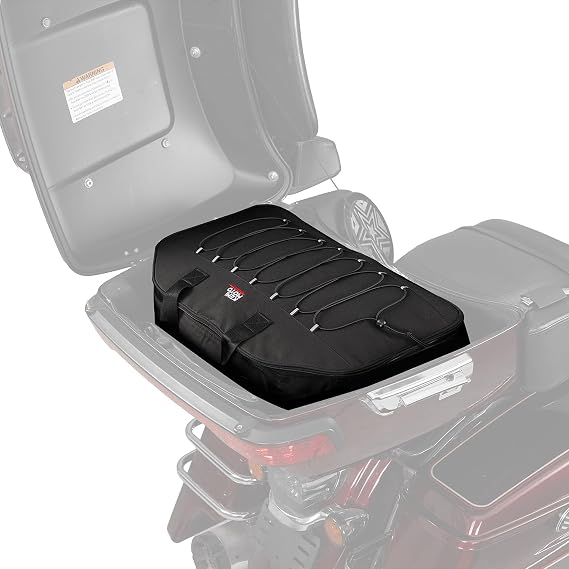 KEMIMOTO Rear Trunk Organizer Travel Soft Liner Luggage Bag 28L