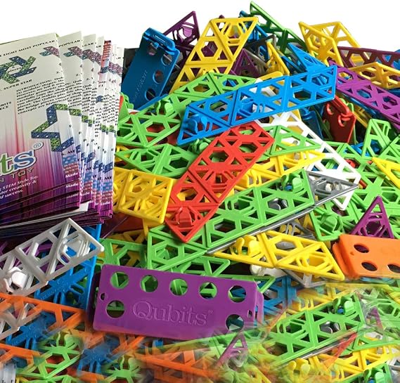 Qubits Classroom Building Set, 500 Piece