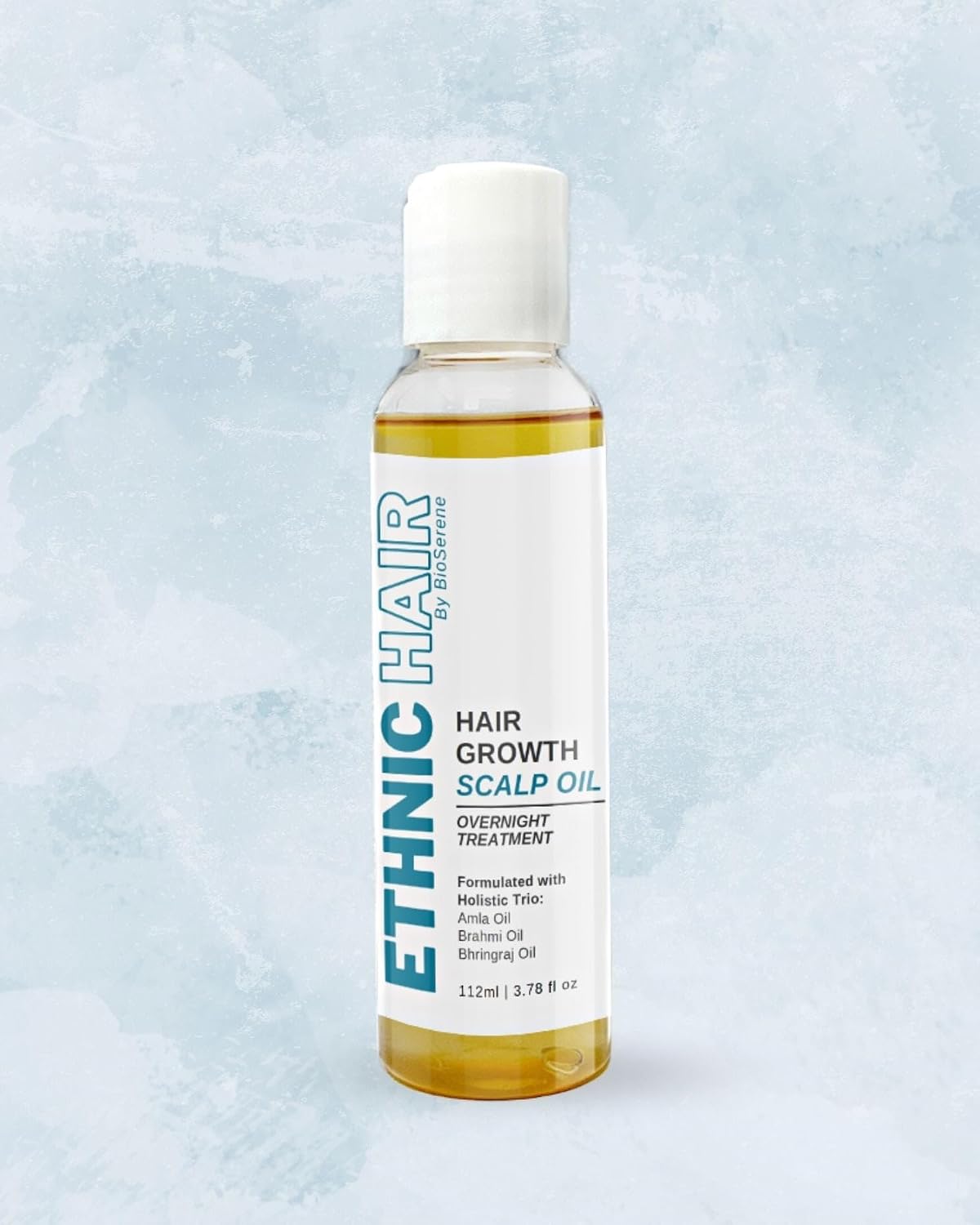 Ethnic Hair Growth Scalp Oil - Overnight Treatment Hair Strengthening Oil, For Hair loss treatments, hair oil for dry damaged hair and growth, Thicker and longer Hair 3.78 OZ