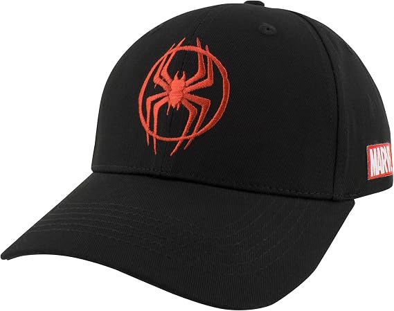 Miles Morales Spider-Man Logo Snapback Hat Multicolor
