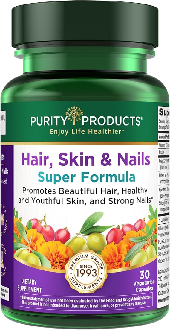 Purity Products - Hair, Skin and Nails Super Formula - 30 Capsules