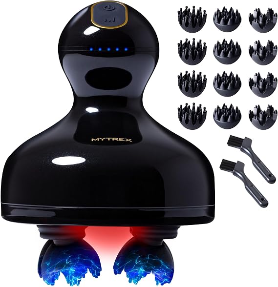 MYTREX EMS HEAD SPA PRO Electric Scalp Brush Electric Needle Massage Face Care Head Spa Pro MT-EHP22B